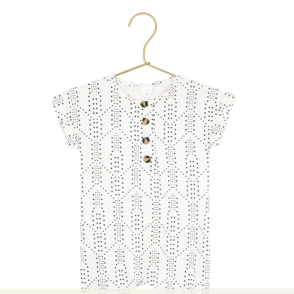NIB Lou Lou & Company Blake Romper Size Newborn